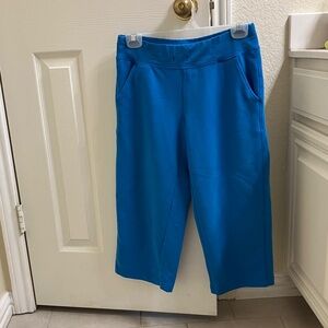 Blue Cropped Pants